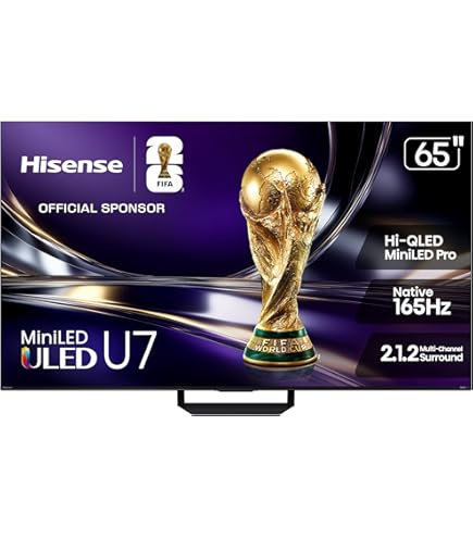 Amazon.com: Hisense (Refurbished) 65-Inch Class U8 Series Mini-LED