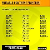 Supply Guy 580XXL 581XXL Ink Cartridges for Canon Pixma TS TR Series Multipack view 2