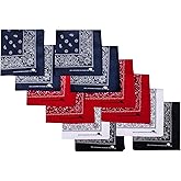 Elephant Brand Bandanas 100% Cotton Since 1898-12 Pack Assorted Colors