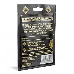 HEIMDALLR Mystery Metal DND Dice Set – 7pc Blind