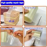 KAIHENG 39FT RV Awning Repair Tape Canvas Patch Kit 3.15in x 39ft view 4