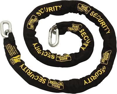Burg-Wächter GKM 12/200 12mm Diamond Gold Chain Black 2M Sold Secure
