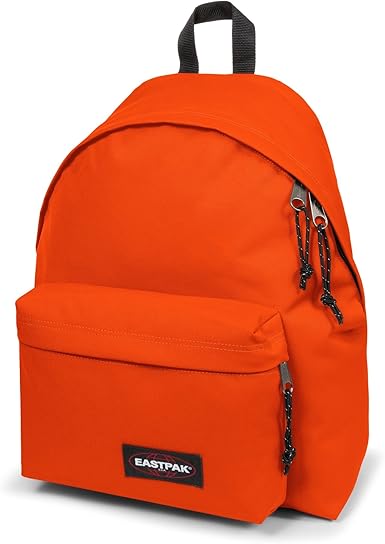 eastpak orange backpack