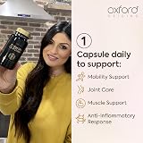 Oxford Origins Advanced Turmeric and Black Pepper Capsules 120 UK Made view 2