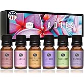P&J Trading Fragrance Oil Ladies Set | Pearberry, Lavender, Warm Vanilla Sugar, Plumeria, Magnolia, Wisteria Candle Scents for Candle Making, Freshie Scent, Soap Making Supplies, Diffuser Oil Scents
