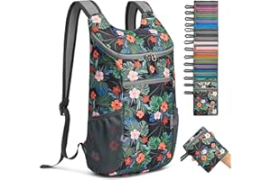 G4Free Lightweight Packable Shoulder Backpack Hiking Daypacks Small Casual Foldable Outdoor Bag 11L