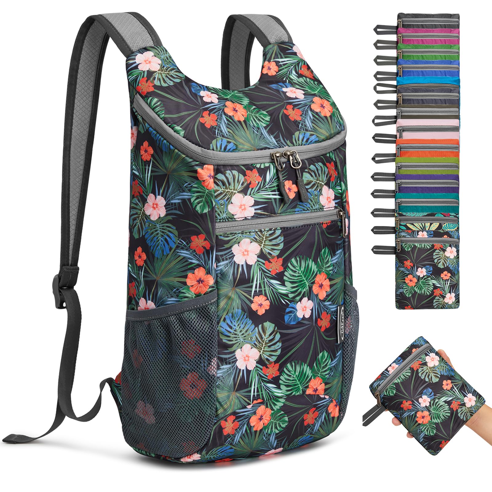 G4Free Small 11L Foldable Ultralight Hiking Bag for Travel Camping Sport Cycling Men Women