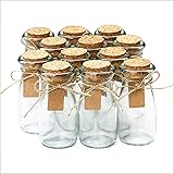 Otis Classic Small Glass Jars with Lids – Set of