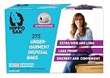 Hippo Sak Incontinence Undergarment Disposal Bags (375 Count)