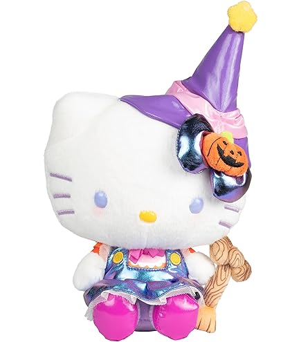 Amazon.com: Kidrobot Hello Kitty Pumpkin 13 Inch Halloween Plush
