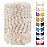 LEREATI Polyester Macrame Cord 3mm x