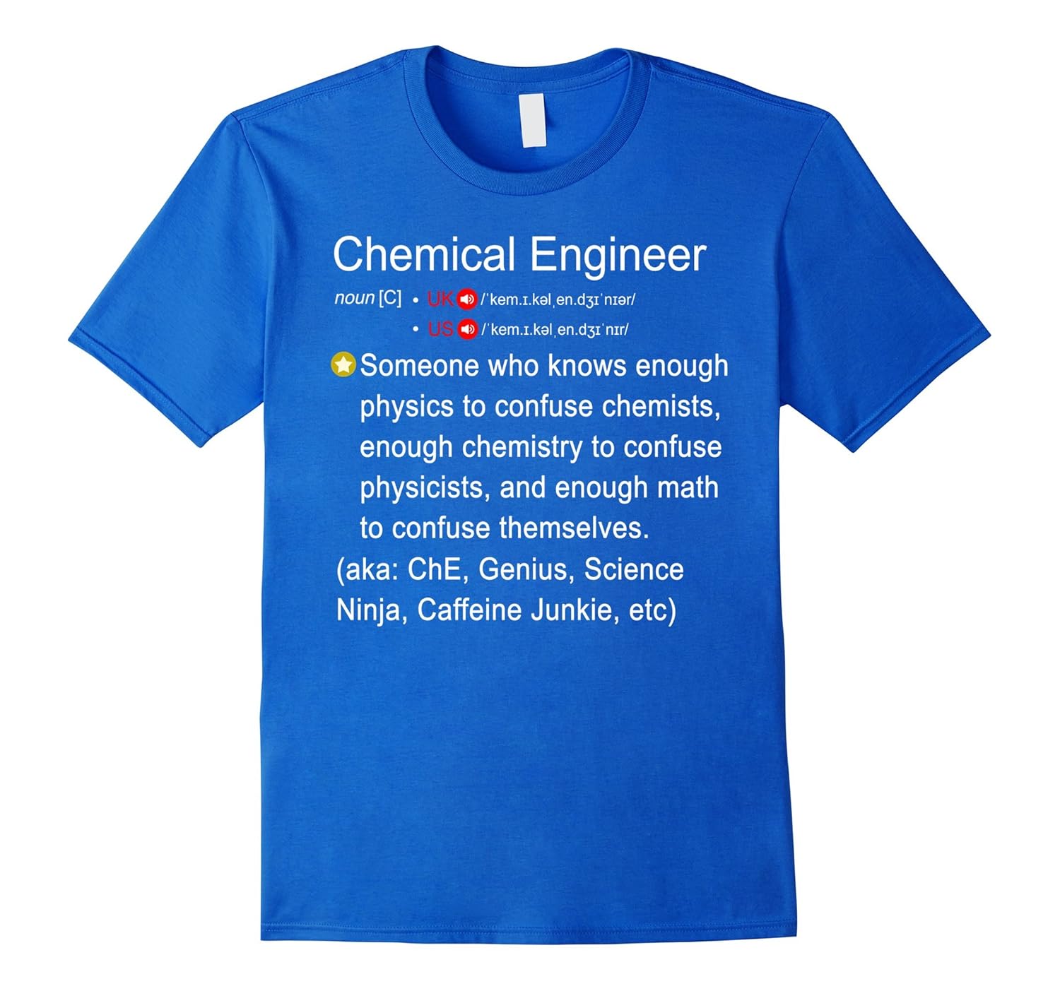 BeeTee Chemical Engineer Definition T-Shirt-PL – Polozatee, image size:1500x1403
