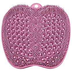BESKAR Shower Foot Scrubber Mat with Non-Slip