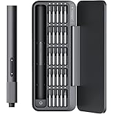 HOTO 25-in-1 Mini Electric Screwdriver, 3.7V Precision Screwdriver Set, USB-C Rechargeable, Compact Magnetic Tool for Phone, Laptop, Camera, DIY Projects, Electronics Repair