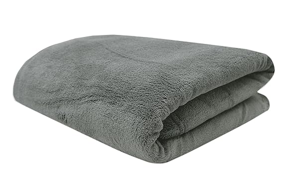 ZOLLNER Kuscheldecke, Taupe 150x200 cm (weitere Farben und Größen verfügbar)
