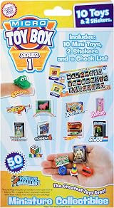 World's Smallest Micro Toy Box Series 1 Mini Collectibles 10 Pack view 2