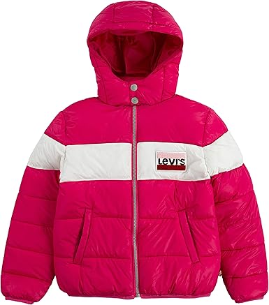 levi's cropped puffer jacket