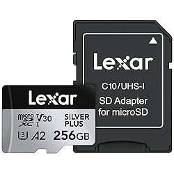 Lexar 256GB Professional Silver Plus microSDXC