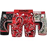 PSD Underwear Men's Warface Red Boxer Brief 3 Pack, Multi, S