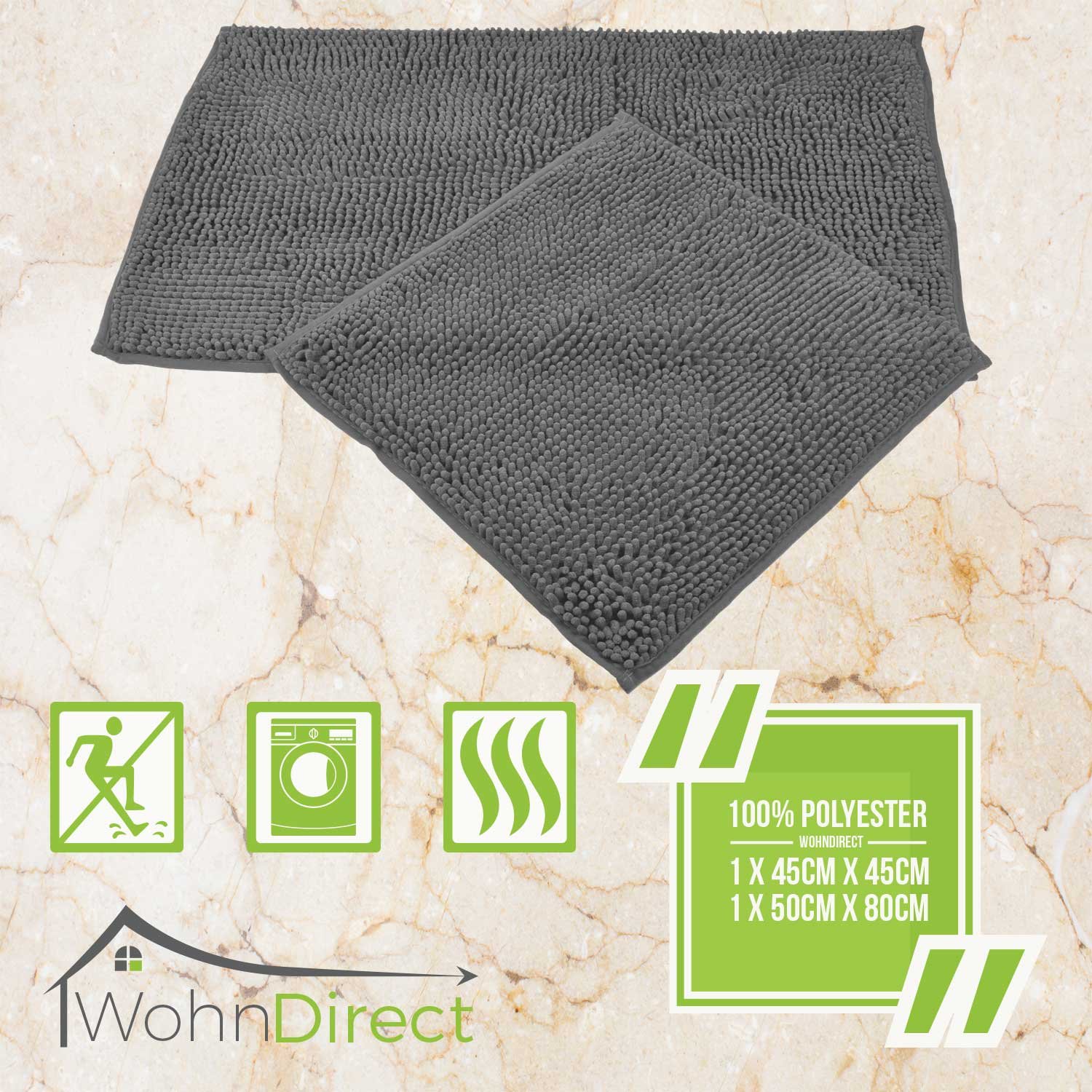 Badematten Set 2tlg \