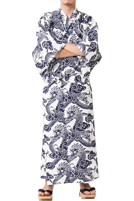 Amazon.com: [Edoen] Japan YUKATA Kimono quilted Sashiko Men