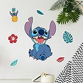 Disney Lilo and Stitch Wall Decals - 20" Stitch Wall Vinyl Stickers Bedroom Decorations - Peel and Stick Room Decor Official Licensed Disney Decor