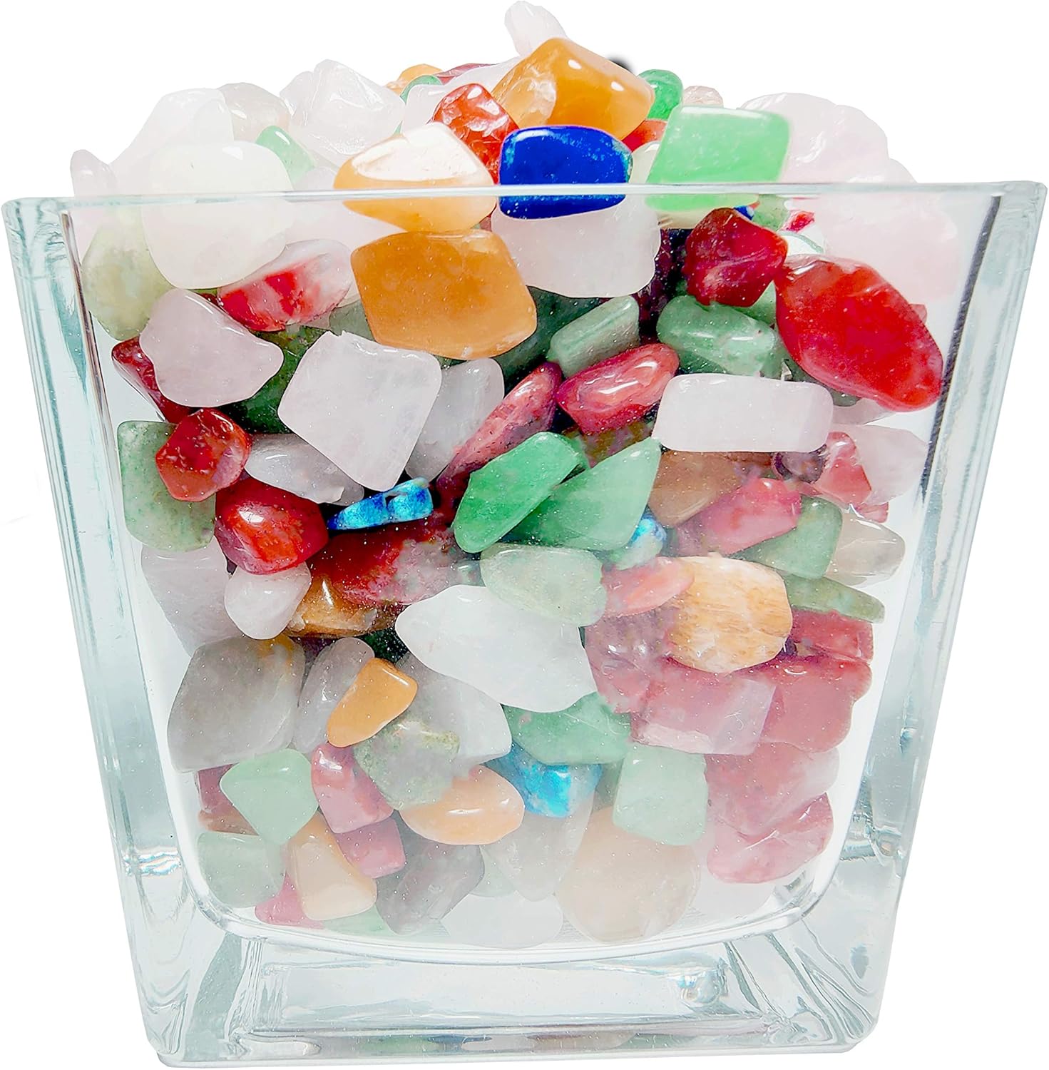Decorative Crystal Stone,Glass Stone,Rock Crystal/1 pounds/Vase fillings, Succulents for Decorative Weeding/The Aquarium, Fish Tank, Landscape Decoration: Garden & Outdoor