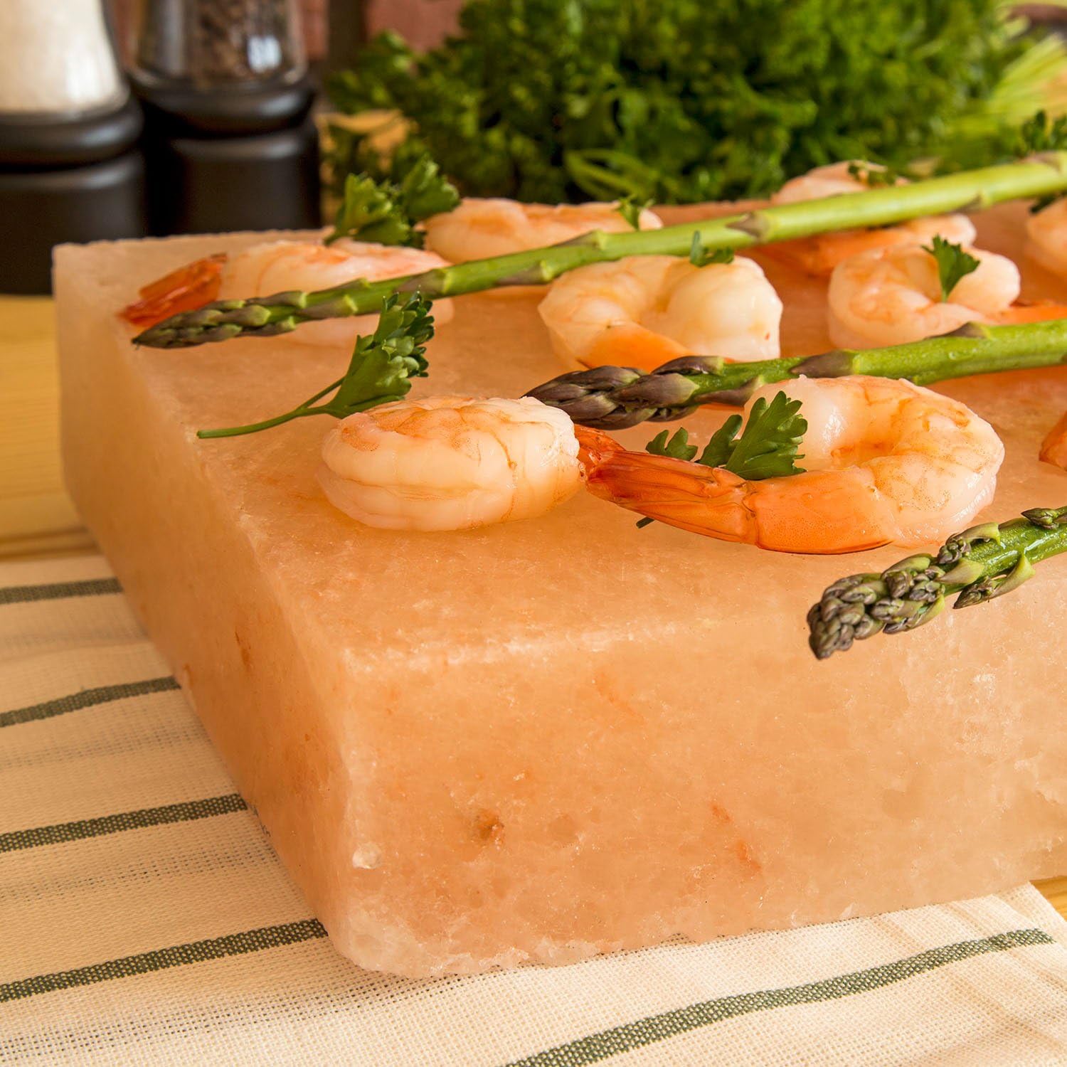 Zenware 10" x 6" x 2" Natural Himalayan Block Cooking Salt Plate: Garden & Outdoor