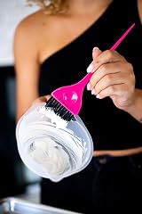 FRAMAR Classic Hair Colour Brush – Pink Tinting Brush for Highlights Kit view 4