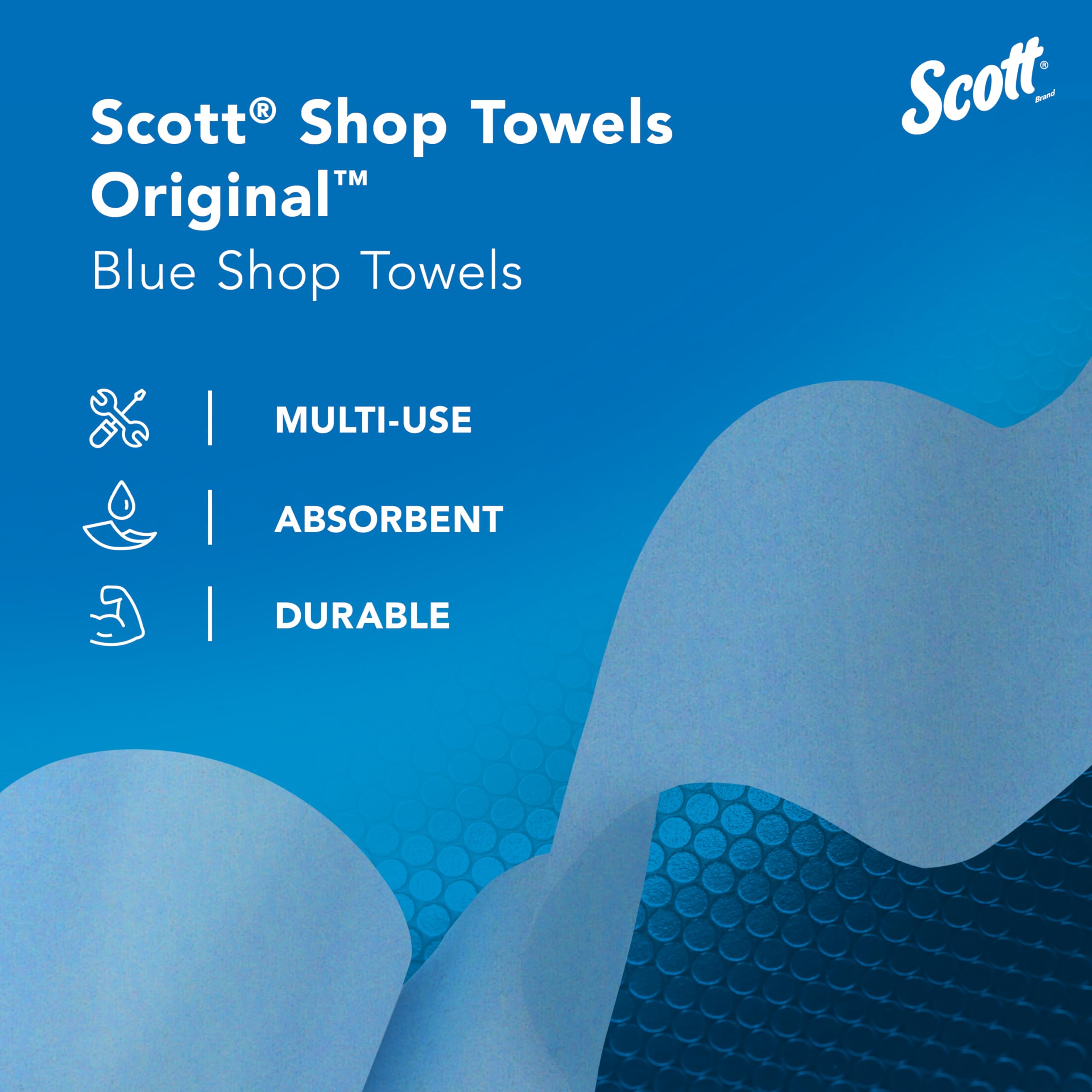 Scott Shop Original Blue Towels (75147), 9.4