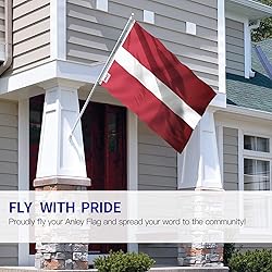 Anley Fly Breeze 3x5 Feet Latvia Flag - Vivid Color