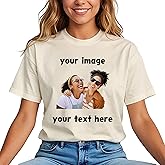 Custom Photo Tshirt, Custom Image t-Shirt, Your Photo Shirt, Custom Shirts Design Your own, Photo T-Shirt, Personalized Gift Ideas Multicolor