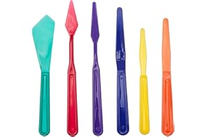 Royal Brush Plastic Painting Knives Classroom Value Pack, Pack of 36