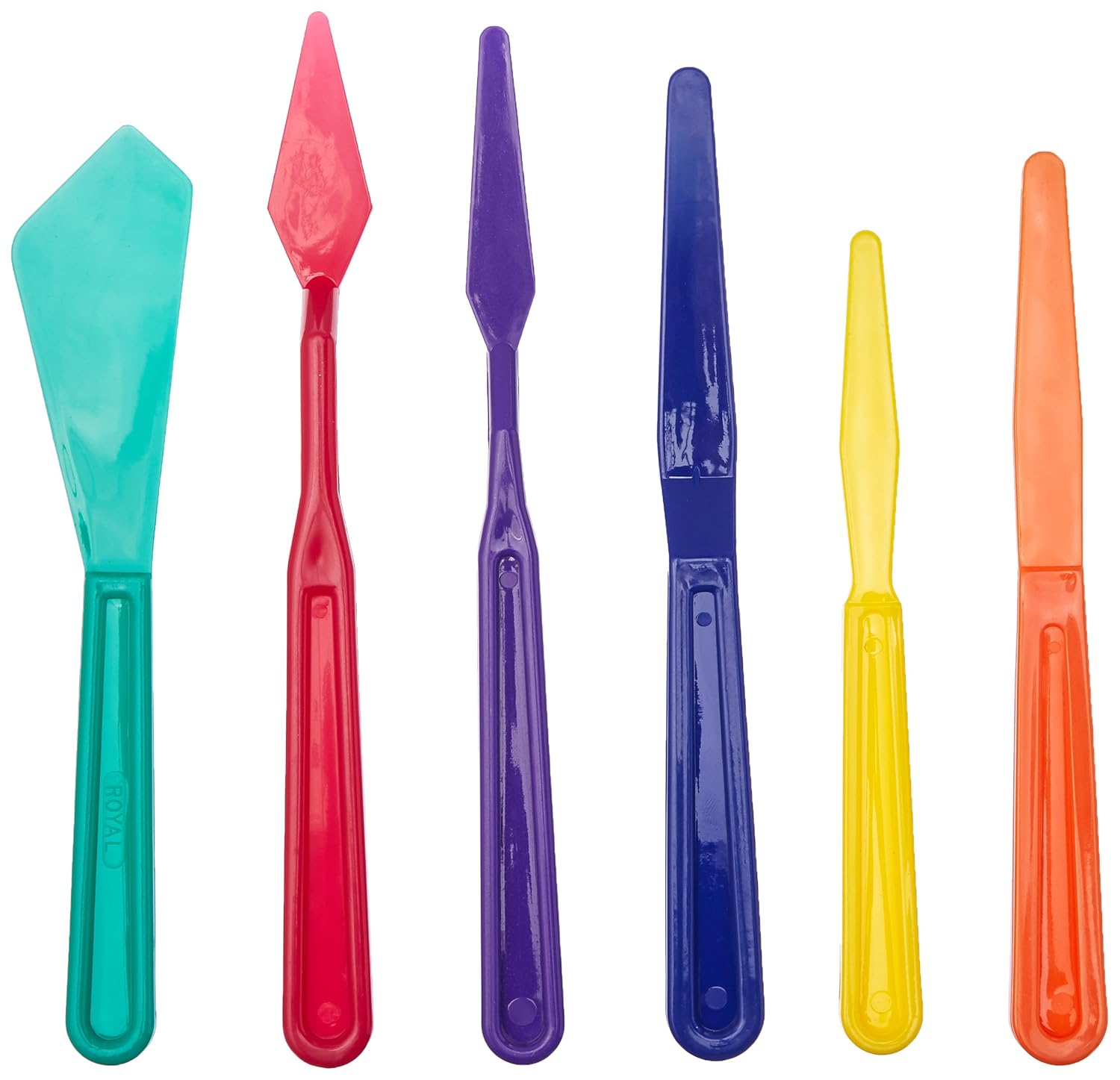 Royal Brush Plastic Painting Knives Classroom Value Pack, Pack of 36: Industrial & Scientific