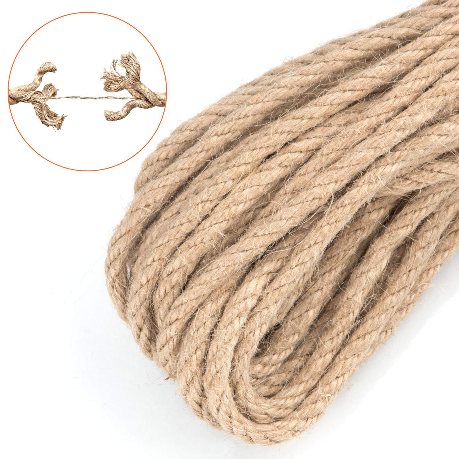 Arbres A Chats Liasses Le Jardinage Starvast Corde En Jute Diametre 6mm Longueur 32ft 10m Ficelle En Jute Naturel Arts Creatifs Diy Ideal Pour Le Camping Decoration Outillage A Main Et Electroportatif Outillage De Jardin Vieniphone Com