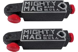SHARS Mighty Mag 400-1 Universal Magnetic Base Test & Dial Indicator Holder 2PCS 212-0150(2) ]