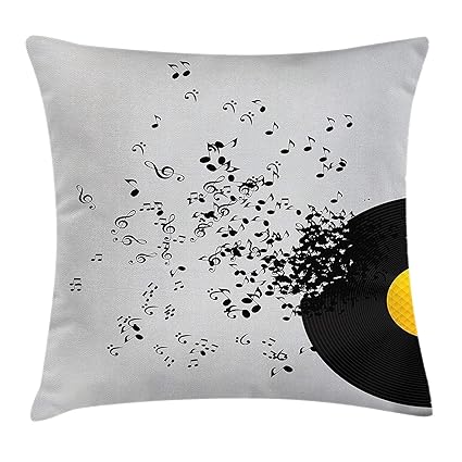 Amazon Com Gratianus Music Decor Throw Pillow Cushion Cover