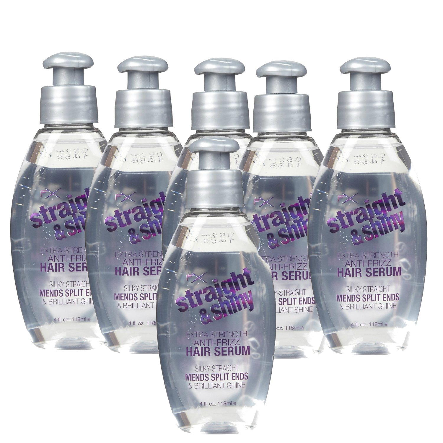 Fx Straight And Shiny Extra Strength Anti Frizz Hair Serum Case