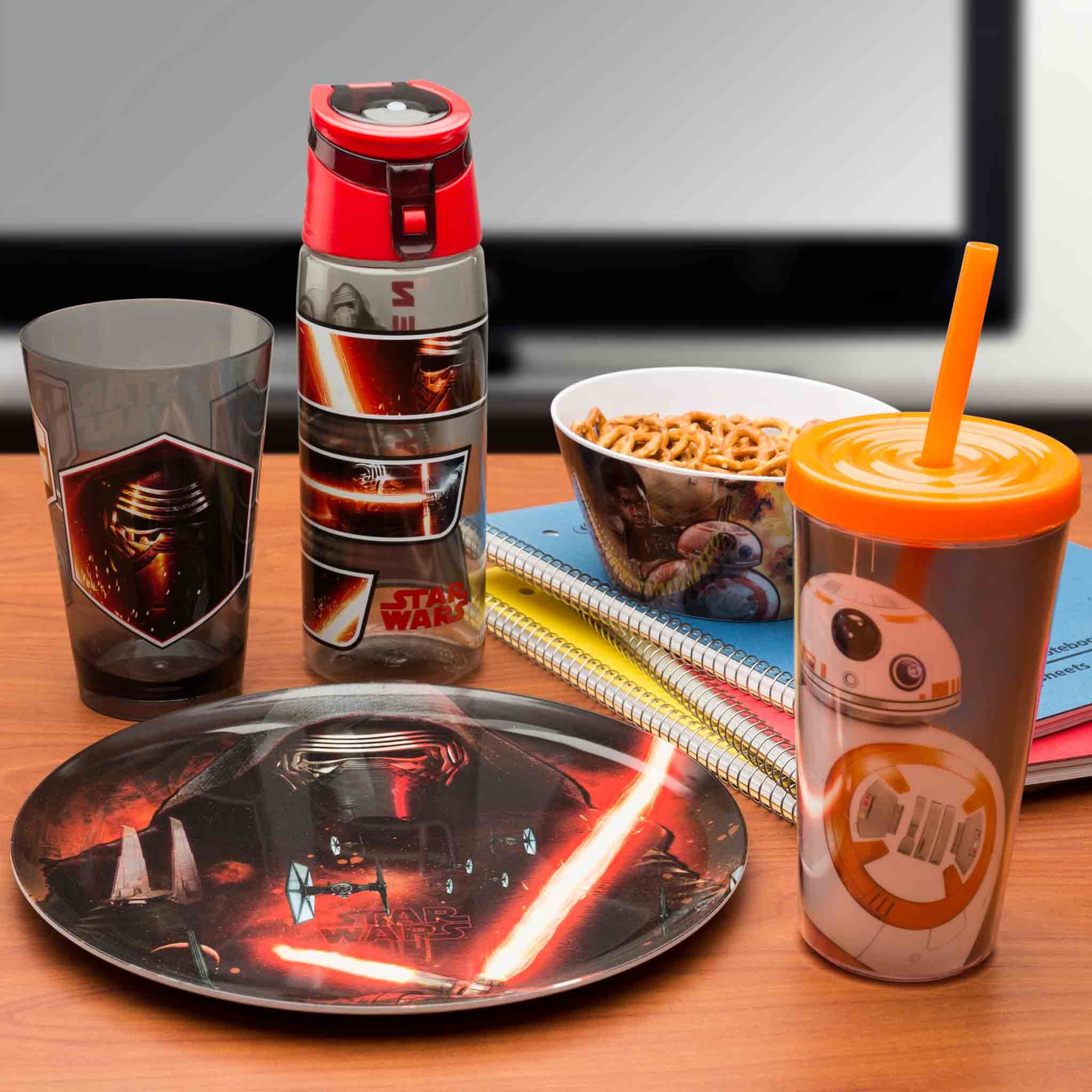 Galleon Zak! Designs Tritan Plastic Red Light Saber Water Bottle With