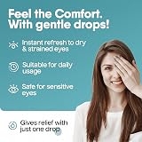 Ocufresh Eye Drops 10mL Pack of 3 Lubricating Relief Tired Dry Eyes view 3