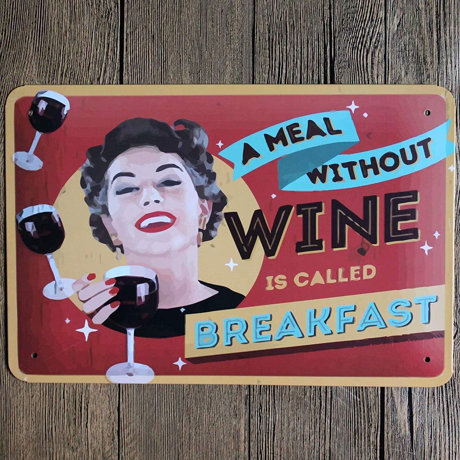 Sandin 20x30cm Vintage Metal Tin Wall Sign Plaque Poster for Cafe Bar Pub Coffee #1 1