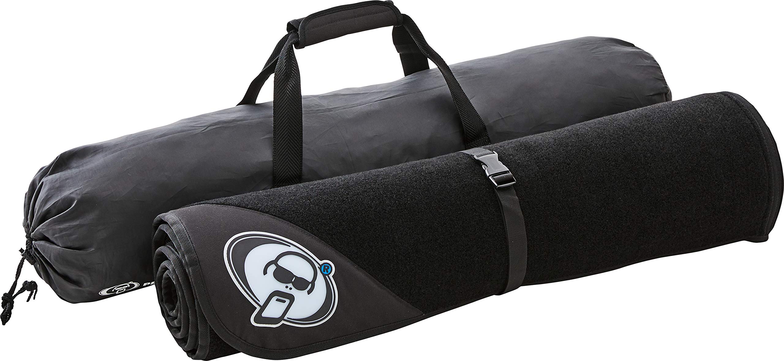 Protection Racket 9027-01 Folding Drum Mat, Black, 2.75 m x 1.6 m with Carry Bag — image 1