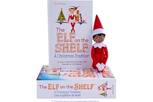 The Elf on the Shelf: A Christmas Tradition - Girl Scout Elf with Brown Eyes - Includes Artfully Illustrated Storybook, Keeps