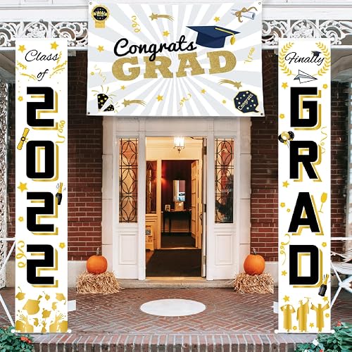 Class of 2022 Decorations Graduation Banners, Graduation Party ...