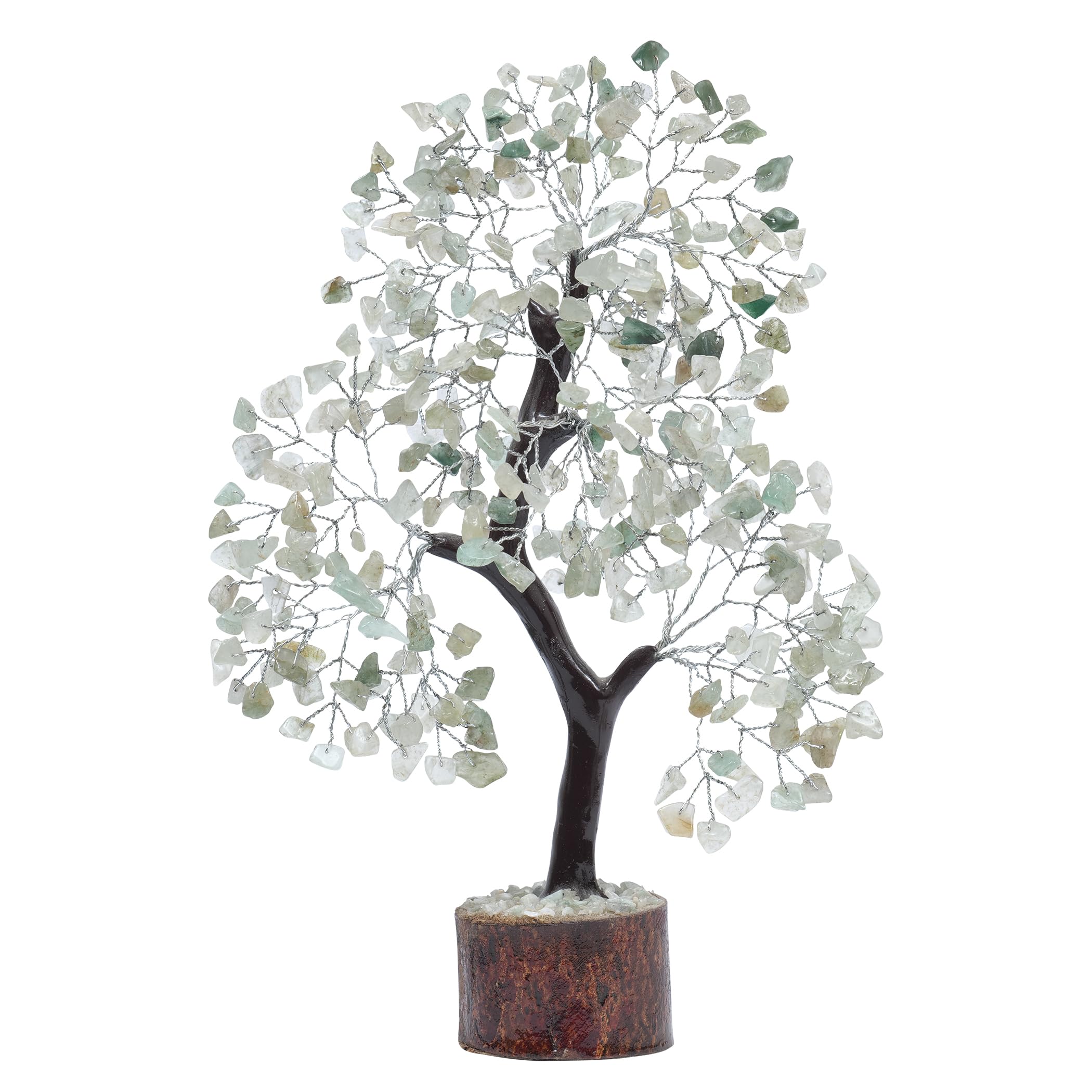 PYOR Jade Stone Bonsai Tree, Real Crystals And Stones, Crystal Tree Decor, Spiritual Gifts For Women, Money Desk, Decorations Living Room, Office Decor Green Jade-sw