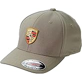 Porsche Grey Green Flexfit Baseball Cap