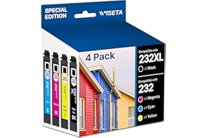232XL Ink Cartouche Remanufactured for Epson 232 XL T232 XL Ink Cartridge T232XL for XP-4200 Ink for Expression Home XP-4205 