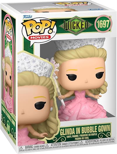 Funko POP! Movies Wicked Glinda in Bubble Gown Vinyl Figure 3.75in
