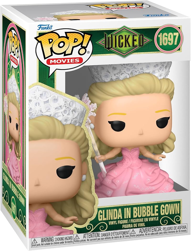 Funko POP! Movies Wicked Glinda in Bubble Gown Vinyl Figure 3.75in