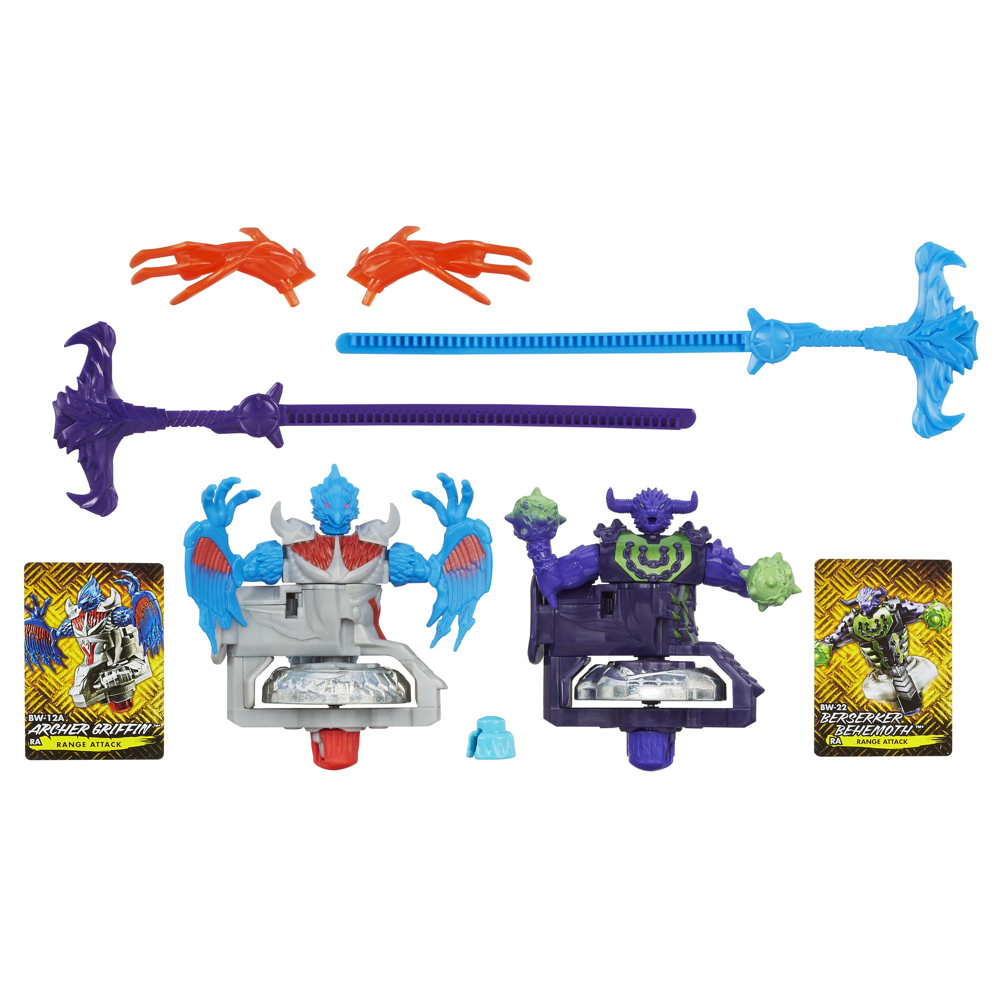 BEYBLADE Shogun Steel BeyWarriors Earth vs. Sky Element 2-Pack